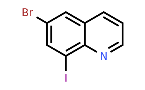 CAS 1078160-90-3 | 6-Bromo-8-iodoquinoline