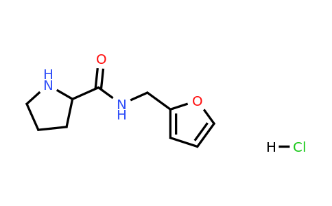 CAS 1078162-92-1 | N-(Furan-2-ylmethyl)pyrrolidine-2-carboxamide hydrochloride