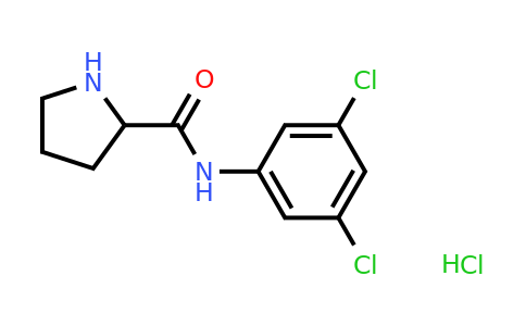 CAS 1078163-22-0 | N-(3,5-Dichlorophenyl)pyrrolidine-2-carboxamide hydrochloride