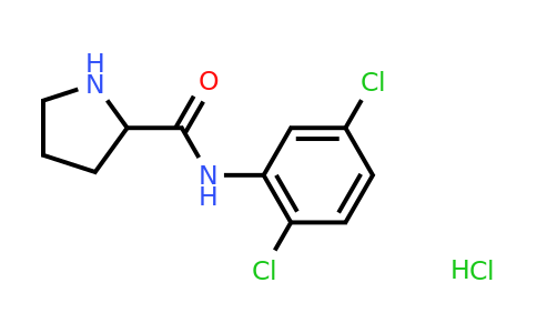 CAS 1078163-23-1 | N-(2,5-Dichlorophenyl)pyrrolidine-2-carboxamide hydrochloride