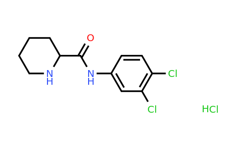 CAS 1078163-24-2 | N-(3,4-Dichlorophenyl)Piperidine-2-Carboxamide Hydrochloride