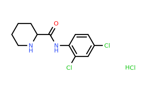 CAS 1078163-25-3 | N-(2,4-Dichlorophenyl)piperidine-2-carboxamide hydrochloride