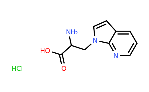 CAS 1078566-95-6 | 2-Amino-3-{1H-pyrrolo[2,3-b]pyridin-1-yl}propanoic acid hydrochloride