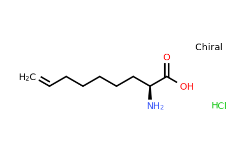 (2S)-2-aminonon-8-enoic acid;hydrochloride