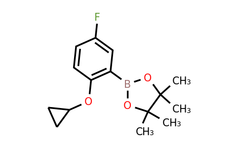 CAS 1079402-44-0 | 2-(2-Cyclopropoxy-5-fluorophenyl)-4,4,5,5-tetramethyl-1,3,2-dioxaborolane