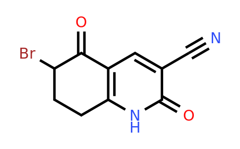 CAS 107955-83-9 | 6-Bromo-2,5-dioxo-1,2,5,6,7,8-hexahydroquinoline-3-carbonitrile