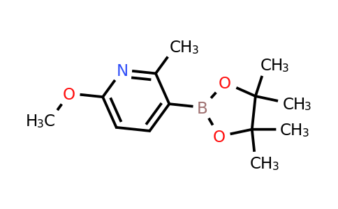 CAS 1080028-73-4 | 6-Methoxy-2-methyl-3-(4,4,5,5-tetramethyl-1,3,2-dioxaborolan-2-YL)pyridine