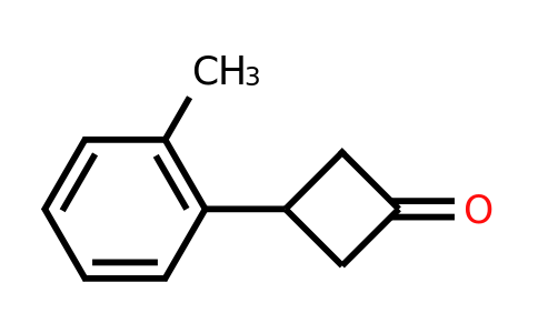 CAS 1080636-36-7 | 3-(2-Methylphenyl)cyclobutan-1-one