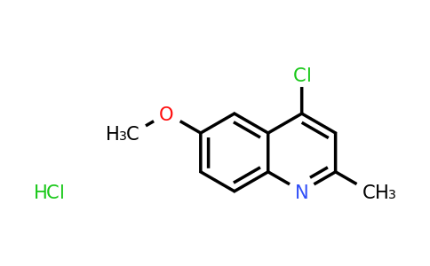 CAS 108096-99-7 | 4-Chloro-6-methoxy-2-methylquinoline hydrochloride