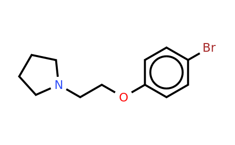 CAS 1081-73-8 | N-[2-(4-bromophenoxy)ethyl]pyrrolidine