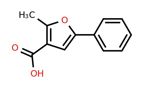 CAS 108124-17-0 | 2-Methyl-5-phenylfuran-3-carboxylic acid