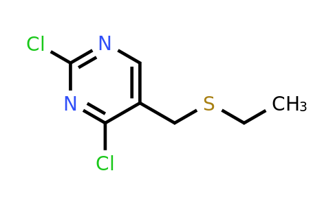 CAS 108141-35-1 | 2,4-Dichloro-5-((ethylthio)methyl)pyrimidine