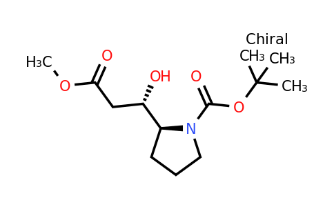 CAS 108142-83-2 | (S)-tert-Butyl 2-((S)-1-hydroxy-3-methoxy-3-oxopropyl)pyrrolidine-1-carboxylate