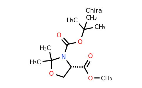 CAS 108149-60-6 | 3-tert-butyl 4-methyl (4S)-2,2-dimethyl-1,3-oxazolidine-3,4-dicarboxylate