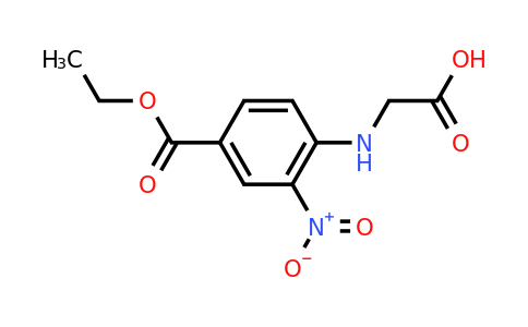 CAS 1081513-23-6 | 2-((4-(Ethoxycarbonyl)-2-nitrophenyl)amino)acetic acid