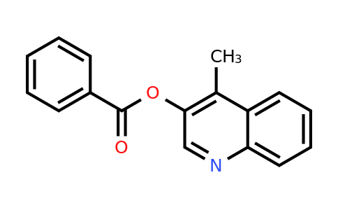CAS 1081798-00-6 | 4-Methylquinolin-3-yl benzoate
