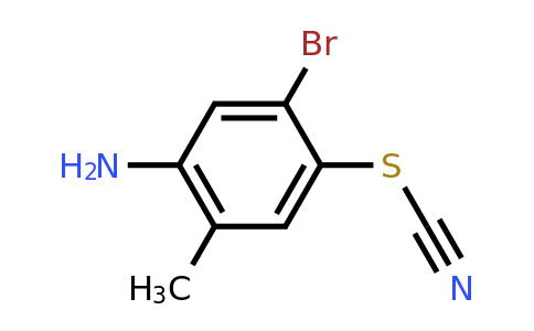CAS 1081803-34-0 | 5-Bromo-2-methyl-4-thiocyanatoaniline