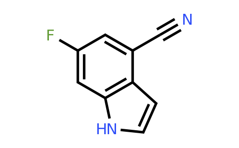 CAS 1082040-44-5 | 6-fluoro-1H-indole-4-carbonitrile