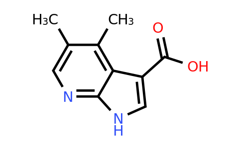 CAS 1082040-67-2 | 4,5-dimethyl-1H-pyrrolo[2,3-b]pyridine-3-carboxylic acid