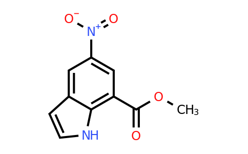 CAS 1082040-74-1 | methyl 5-nitro-1H-indole-7-carboxylate