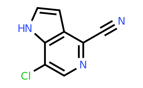 CAS 1082040-97-8 | 7-chloro-1H-pyrrolo[3,2-c]pyridine-4-carbonitrile