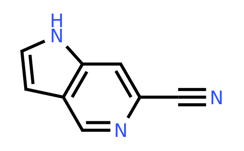 1H-pyrrolo[3,2-c]pyridine-6-carbonitrile