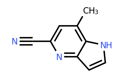 CAS 1082041-06-2 | 7-methyl-1H-pyrrolo[3,2-b]pyridine-5-carbonitrile