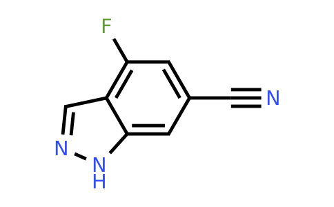 CAS 1082041-49-3 | 4-fluoro-1H-indazole-6-carbonitrile