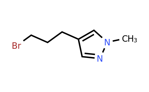 CAS 1082065-79-9 | 4-(3-Bromopropyl)-1-methyl-1H-pyrazole
