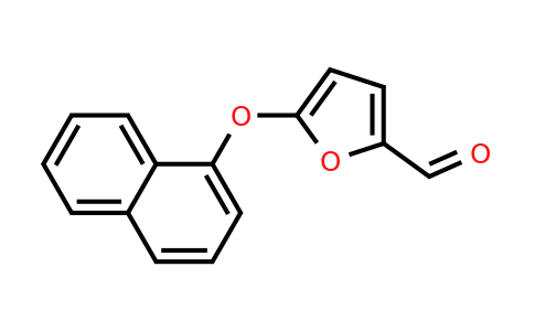 CAS 1082168-03-3 | 5-(Naphthalen-1-yloxy)furan-2-carbaldehyde