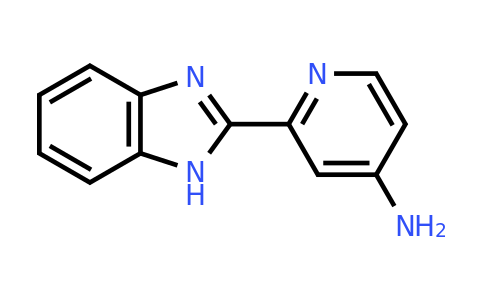 CAS 1082192-60-6 | 2-(1H-Benzo[d]imidazol-2-yl)pyridin-4-amine