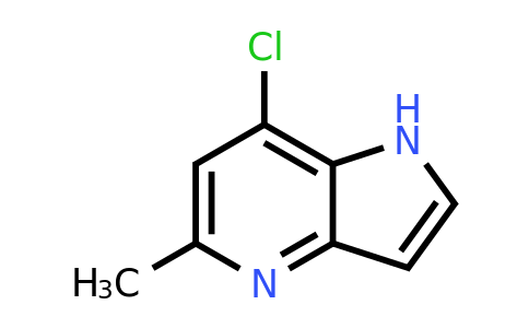 CAS 1082208-17-0 | 7-chloro-5-methyl-1H-pyrrolo[3,2-b]pyridine