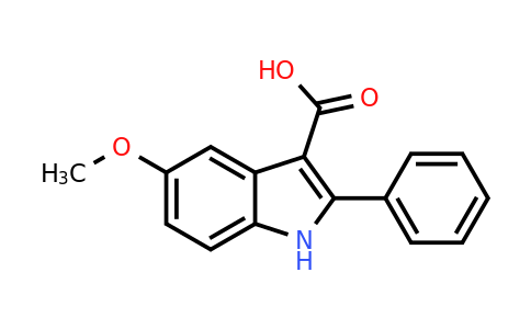 CAS 1082289-96-0 | 5-methoxy-2-phenyl-1H-indole-3-carboxylic acid