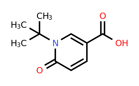 CAS 1082296-17-0 | 1-tert-butyl-6-oxo-1,6-dihydropyridine-3-carboxylic acid