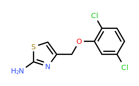 CAS 1082303-05-6 | 4-(2,5-Dichlorophenoxymethyl)-1,3-thiazol-2-amine