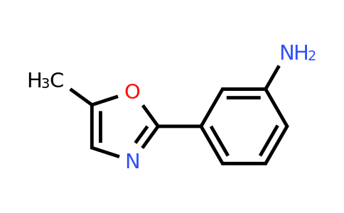 CAS 1082398-99-9 | 3-(5-Methyl-1,3-oxazol-2-yl)aniline