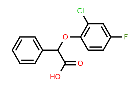 CAS 1082401-01-1 | 2-(2-Chloro-4-fluorophenoxy)-2-phenylacetic acid