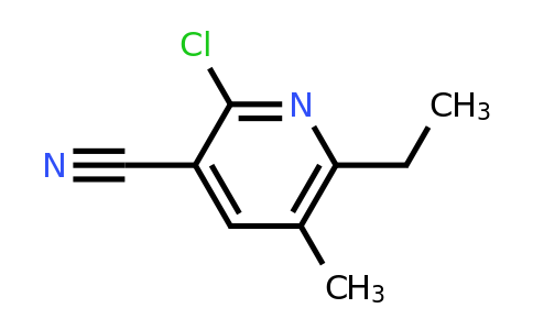 CAS 108244-43-5 | 2-chloro-6-ethyl-5-methylpyridine-3-carbonitrile
