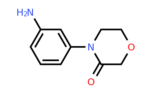 CAS 1082495-22-4 | 4-(3-Aminophenyl)morpholin-3-one