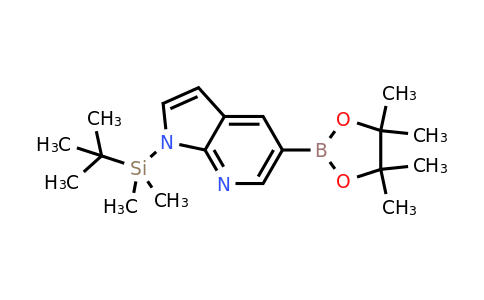 CAS 1082525-61-8 | 1-(tert-butyldimethylsilyl)-5-(4,4,5,5-tetramethyl-1,3,2-dioxaborolan-2-yl)-1H-pyrrolo[2,3-b]pyridine