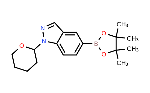 CAS 1082525-64-1 | 1-(oxan-2-yl)-5-(4,4,5,5-tetramethyl-1,3,2-dioxaborolan-2-yl)-1H-indazole