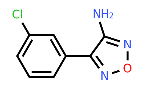 CAS 1082550-10-4 | 4-(3-chlorophenyl)-1,2,5-oxadiazol-3-amine