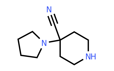 CAS 1082553-76-1 | 4-(pyrrolidin-1-yl)piperidine-4-carbonitrile