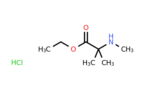CAS 1082720-57-7 | Ethyl 2-methyl-2-(methylamino)propanoate hydrochloride