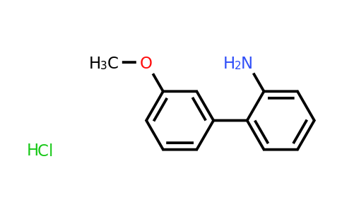 CAS 1082749-15-2 | 3'-Methoxy-[1,1'-biphenyl]-2-amine hydrochloride