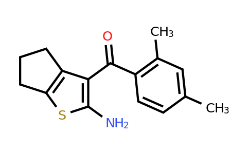 CAS 1082778-95-7 | 3-(2,4-dimethylbenzoyl)-4H,5H,6H-cyclopenta[b]thiophen-2-amine