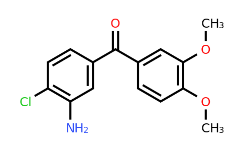 CAS 1082821-61-1 | (3-Amino-4-chlorophenyl)(3,4-dimethoxyphenyl)methanone