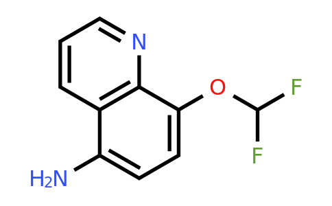 CAS 1082893-09-1 | 8-(Difluoromethoxy)quinolin-5-amine