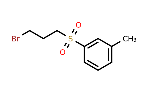 CAS 1082893-96-6 | 1-(3-bromopropanesulfonyl)-3-methylbenzene