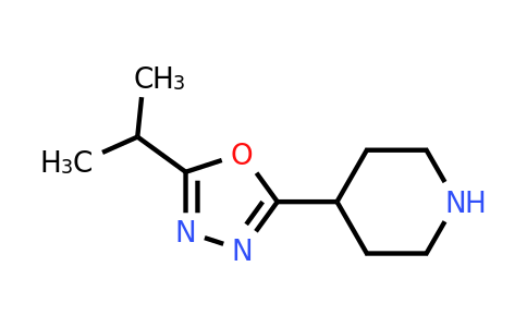 CAS 1082899-74-8 | 4-[5-(1-Methylethyl)-1,3,4-oxadiazol-2-YL]-piperidine